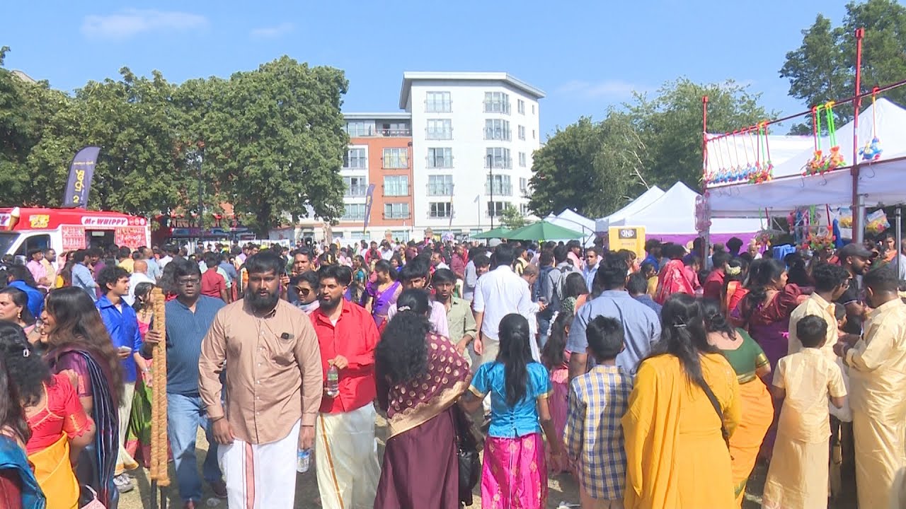 Ealing -  Shri Kanaga Thurkkai Amman Temple Chariot Festival Market 2025