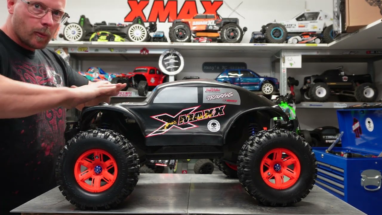X-MAXX BEETLE ET WIDE X-MAXX ELSASS RC BODY