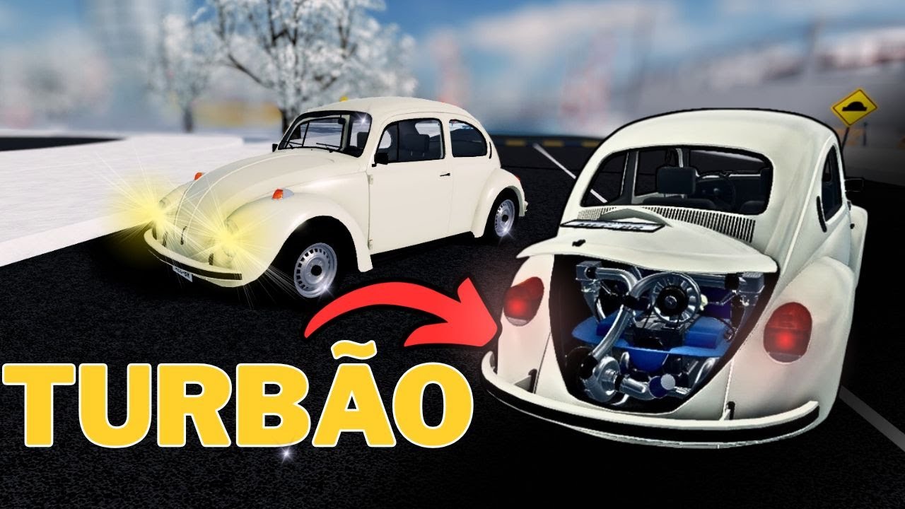 TURBINANDO UM FUSCA NO MECANICA BRASILEIRA