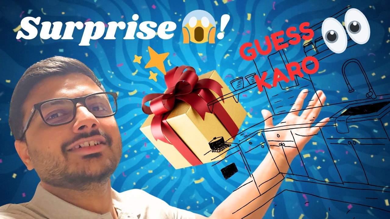 “Surprise Reveal 😍 |  Kitchen Mein Pehli Baar Kaam  aur First Time Juice Try Kiya”
