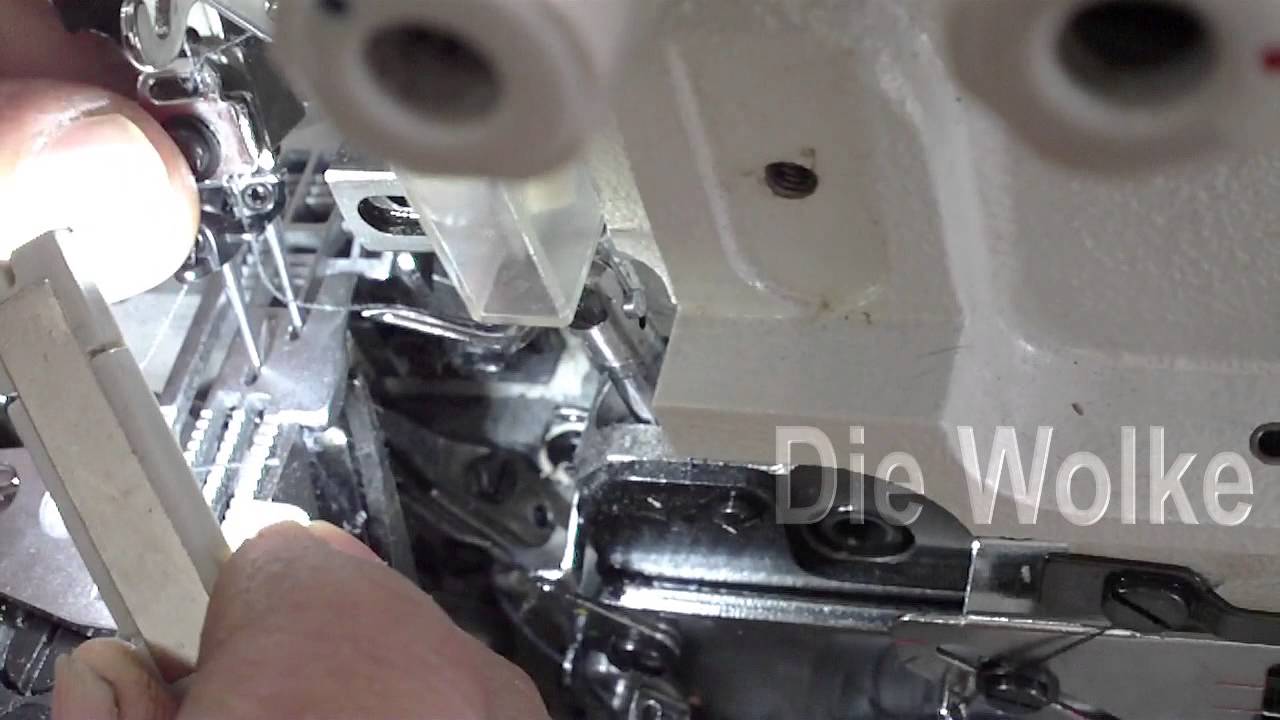 Regulagem da Overlock 5 Fios