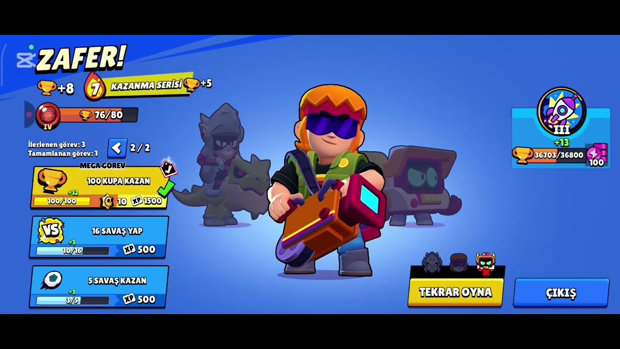 Mega kutular için Savaştık(Efsanevi karakter çıktı)|Brawl Stars