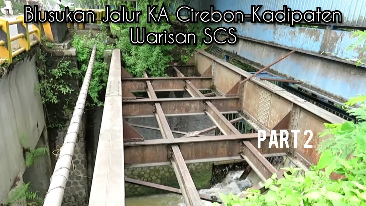 Review 3 Jembatan KA Jalur Cirebon-Kadipaten Depan Pabrik Indocement.