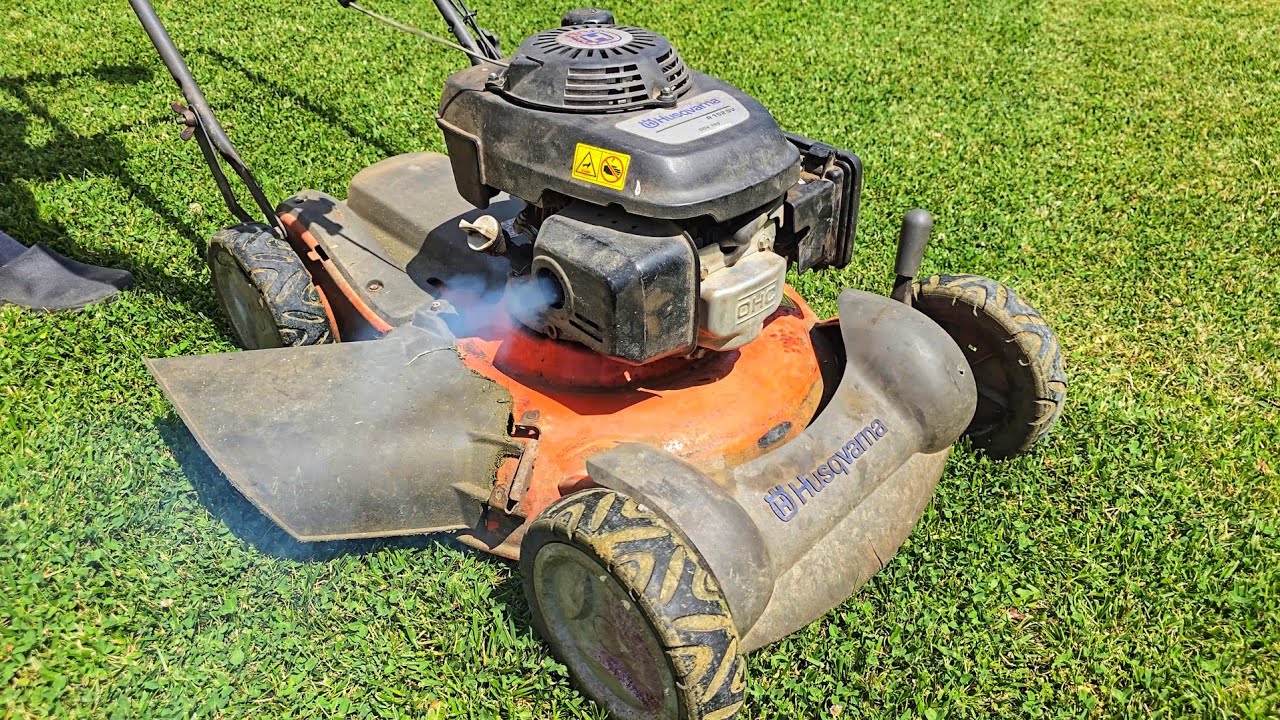 Husqvarna R152SV Strange vibration Fix caused by Blade
