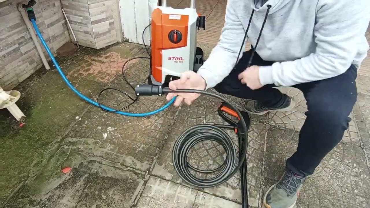 Funcionamento e Montagem | Lavadora STIHL RE 110