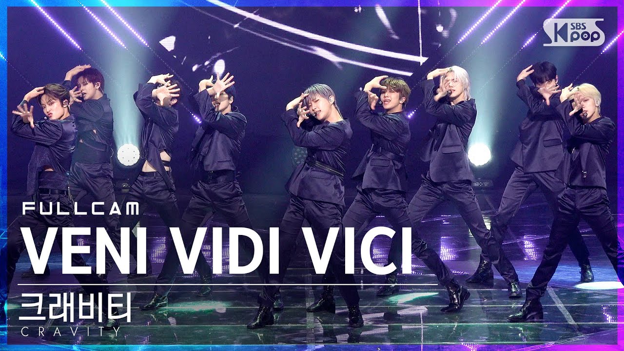 [안방1열 직캠4K] 크래비티 'VENI VIDI VICI' 풀캠 (CRAVITY Full Cam)│@SBS Inkigayo_2021.10.10.
