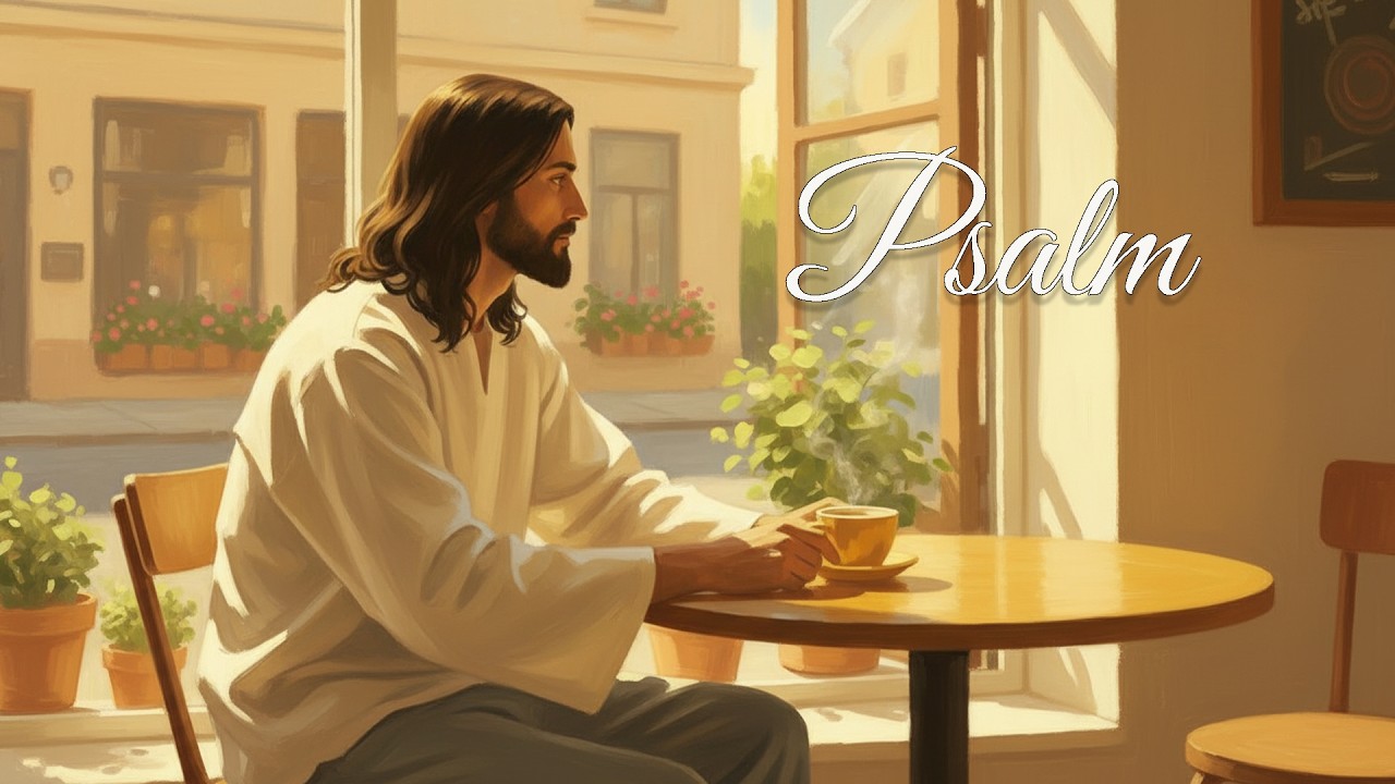 Christian Cafe Jazz for Work & Study | ☕ Morning Coffee with Jesus | KJV Psalms with Vocals