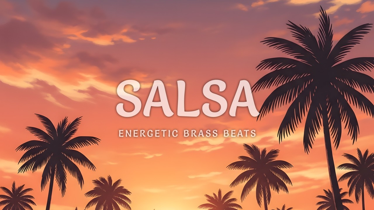 Salsa Instrumental con Trompeta y Percusión - Energetic Brass Beats