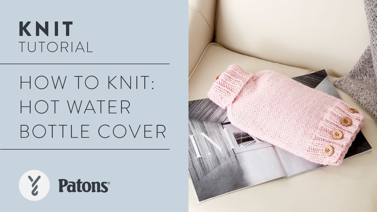 Hot Water Bottle Cover Tutorial