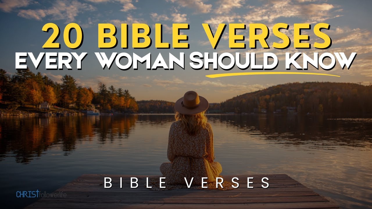 20 Bible Verses Every Woman Should Know to Find Encouragement & Strength | Bible verses For Women