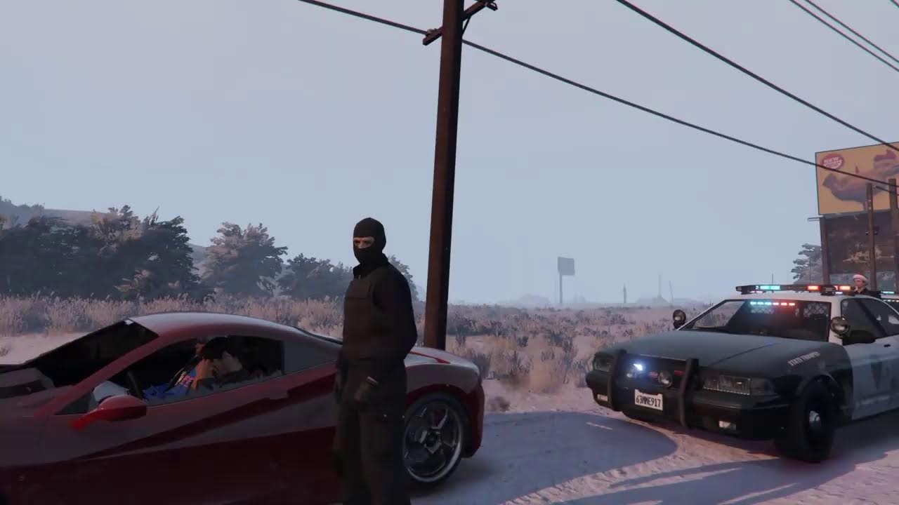 No Sh*T No Ranks Roleplay #10! Cold & snowy patrol!