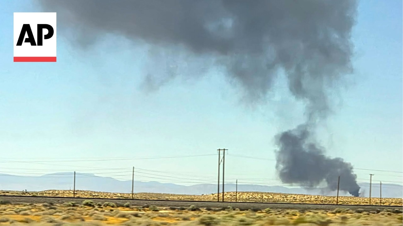 B-52 bomber crash at US Air Force base in California kills 8