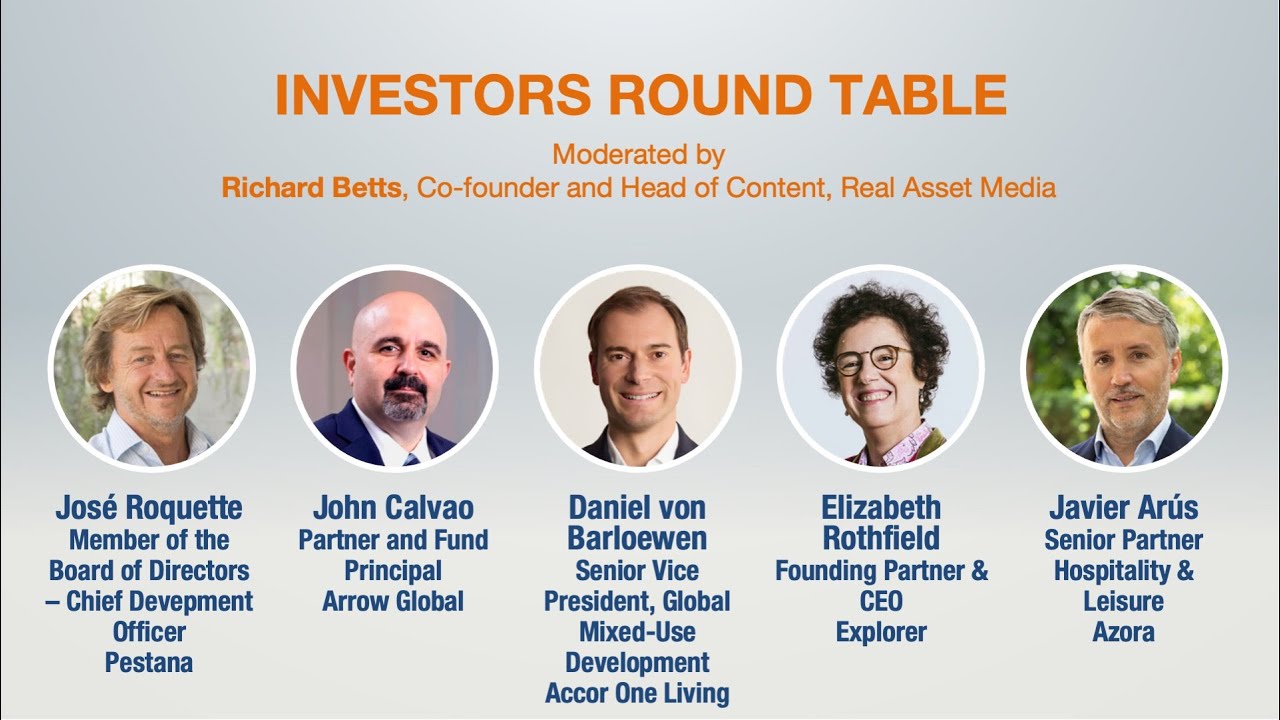 ROUND TABLE - TOURISM AND REAL ESTATE A GOLDEN MARRIAGE WITH A FUTURE | PORTUGAL RE SUMMIT - 2025