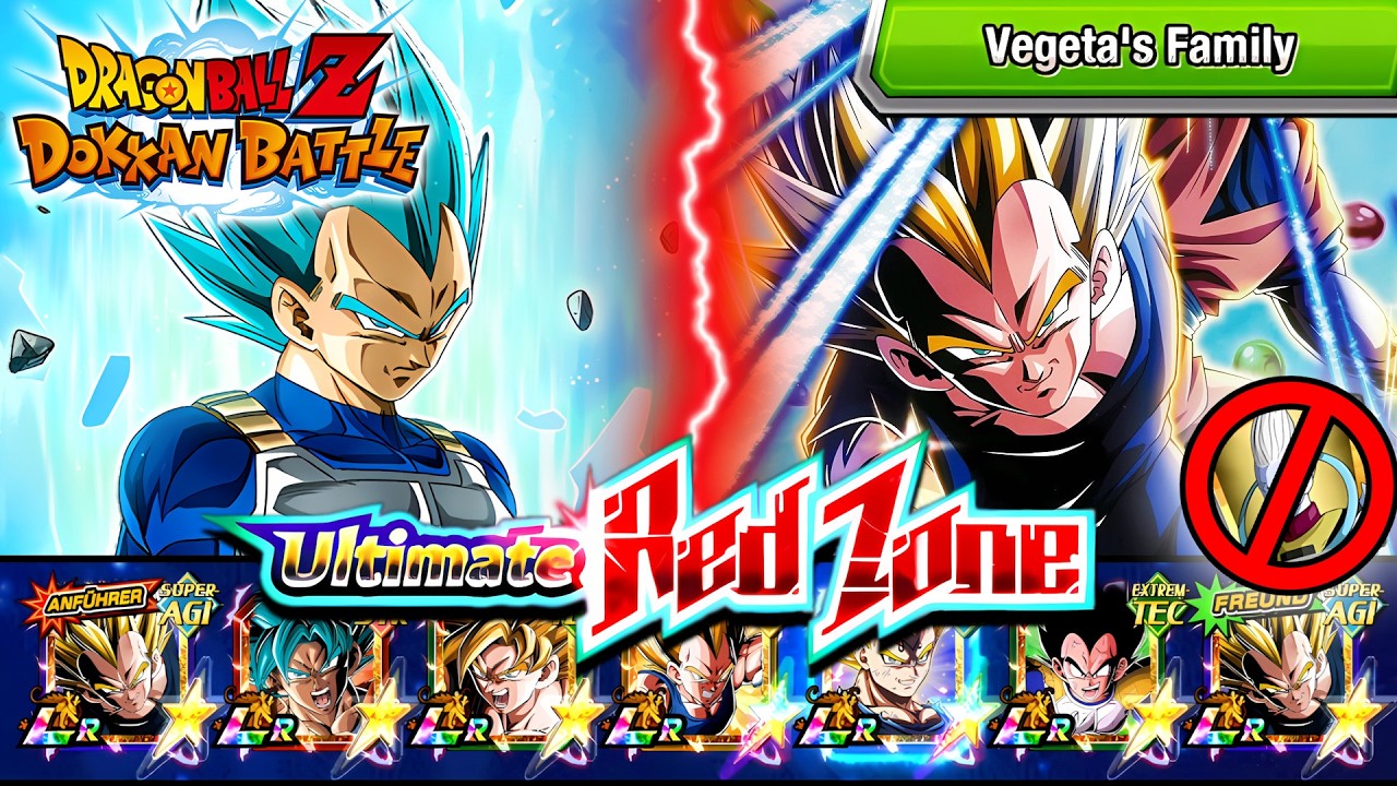 Level 52: Goku's Story Ed. Vs. Vegeta's Family - *New* ULT. RED ZONE • DBZ: Dokkan Battle (4K 60FPS)