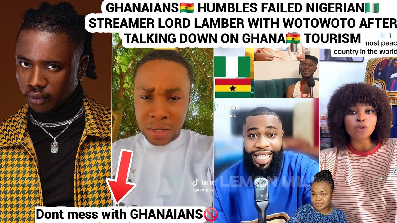 GHANAIANS🇬🇭 HUMBLES FAILED NIGERIAN🇳🇬 STREAMER LAMBER WITH WOTOWOTO AFTER TALKING DOWN ON GHANA🇬🇭