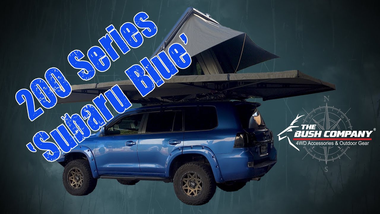 200 Series Landcruiser - ‘Subaru Blue’ - AX27, 270 XT MAX Awning- The Bush Company