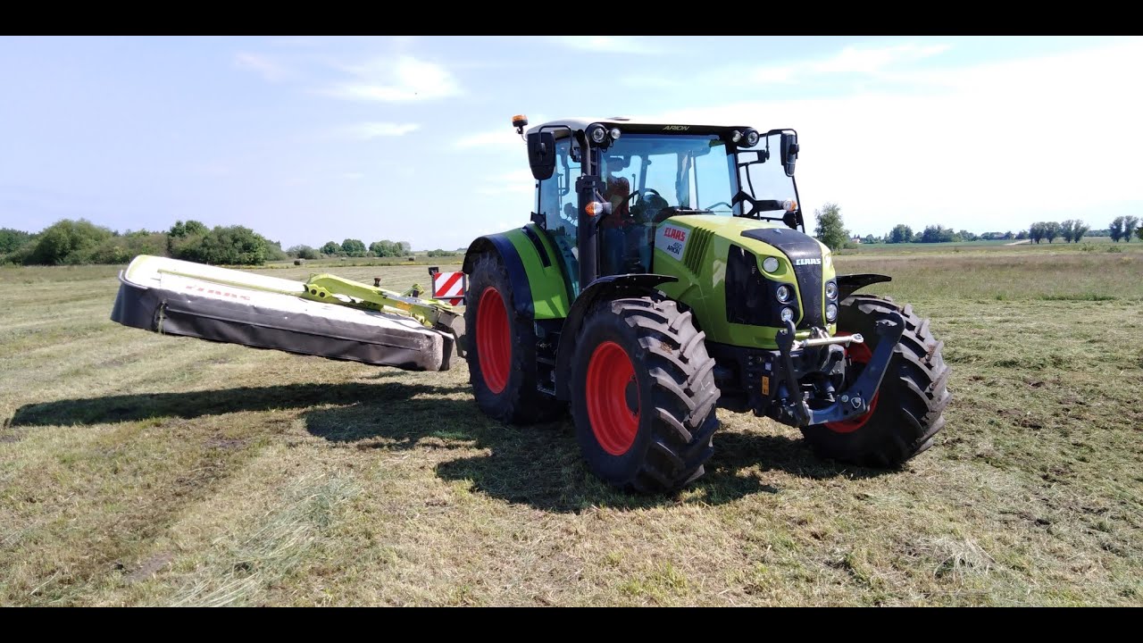 Prezentacja Claas Arion 450 ( 130 KM ) + Claas Disco Contour 3200 ( 3m ) Odc.#73