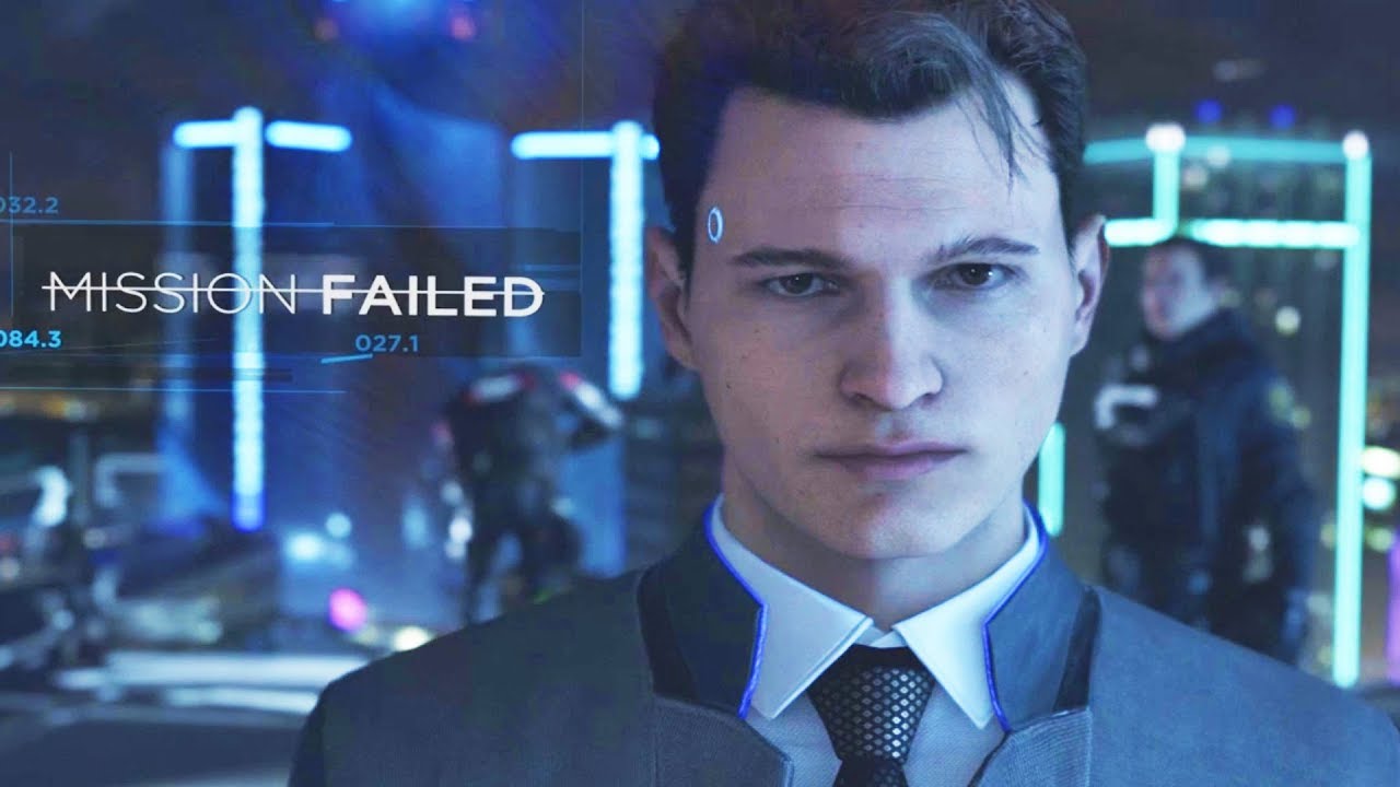 Connor Fails Every Mission - Detroit Become Human