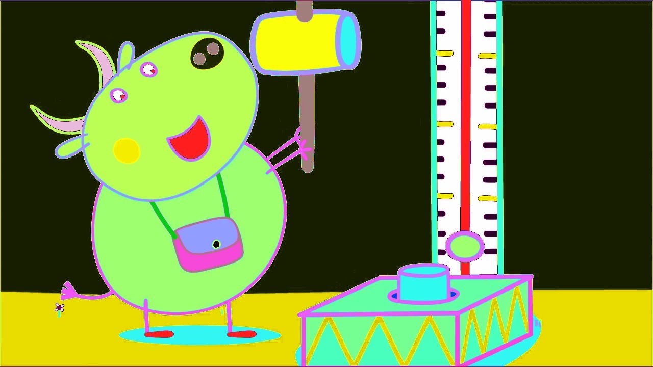 This Button With This Hammer! - Peppa Pig (Sponsored by: Gamavision Csupo Effects)