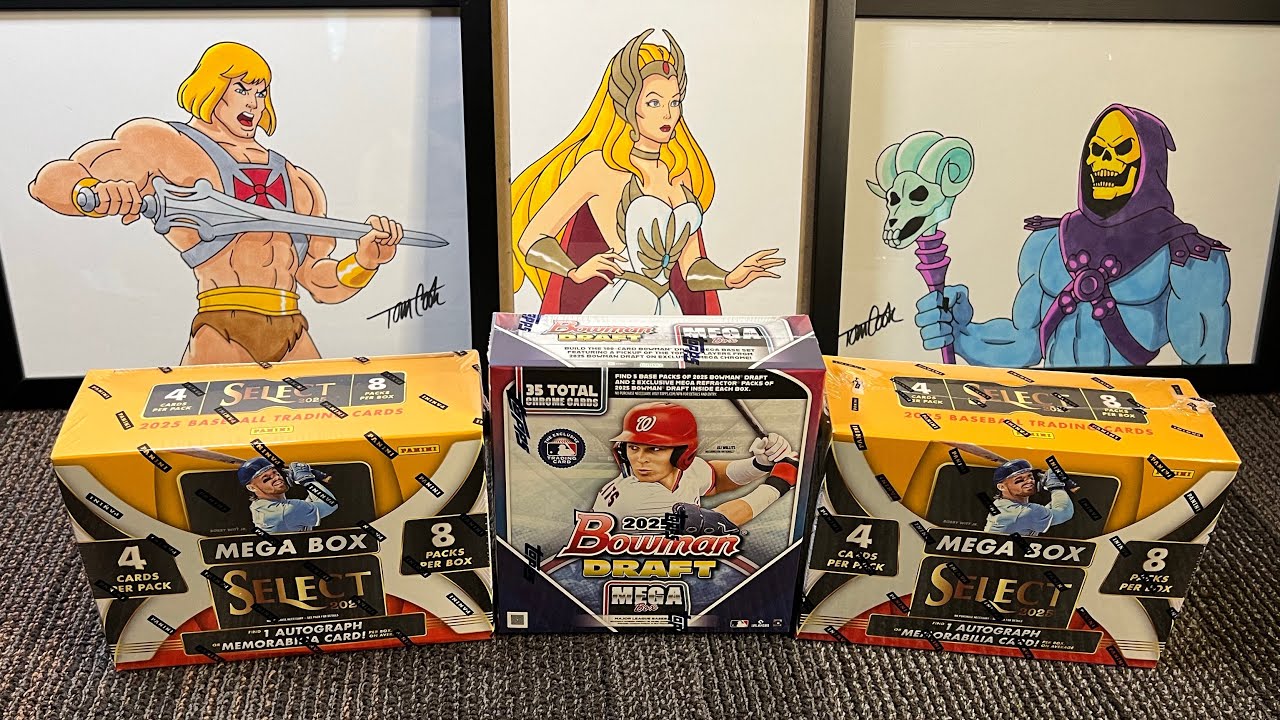 Mega Box Battle Bowman Draft Chrome V.S. Select Baseball