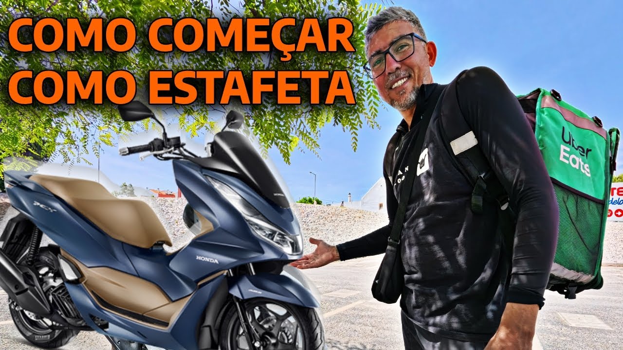 Como começar a trabalhar como ESTAFETA EM PORTUGAL (Passo a Passo)