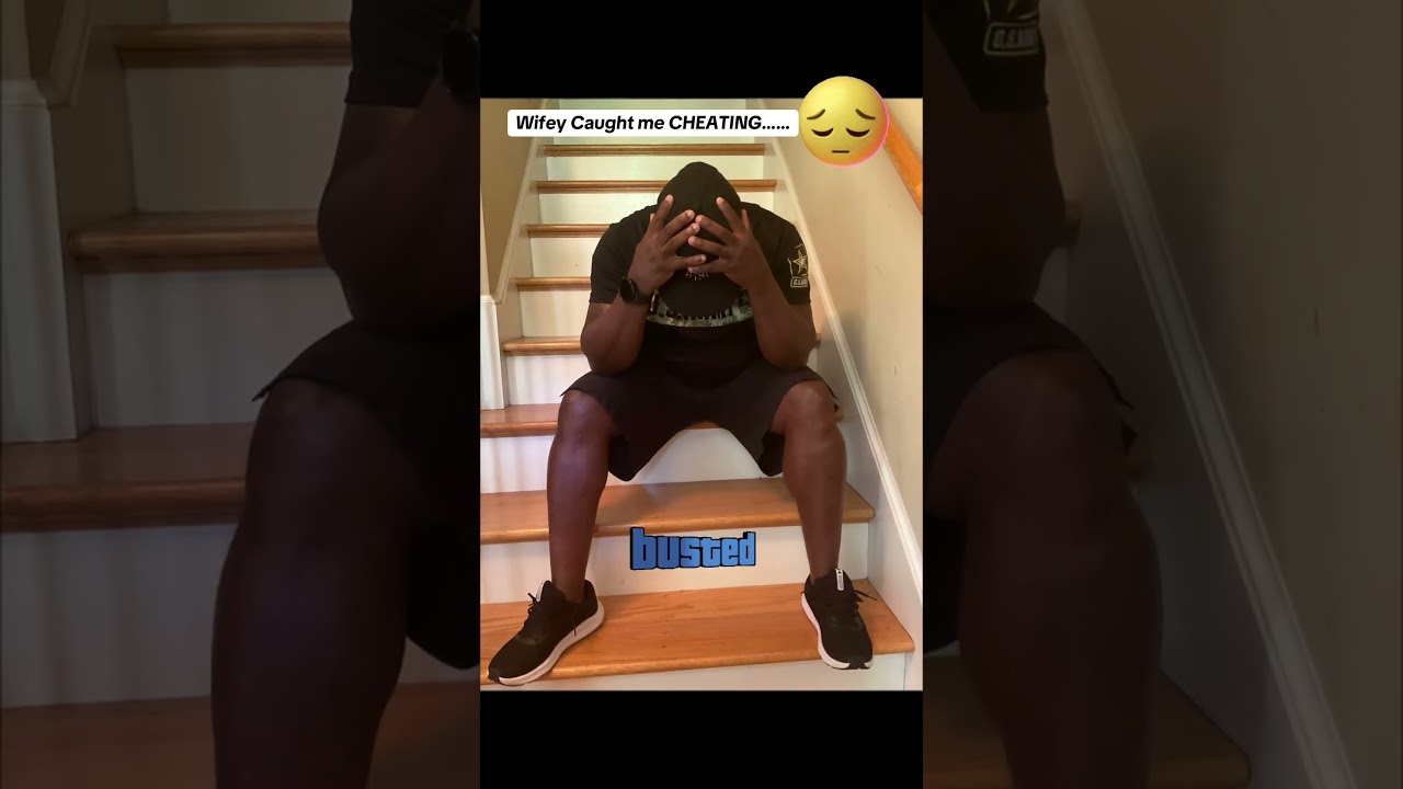 My wife caught me CHEATING