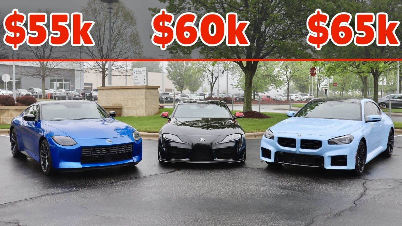 2023 Nissan Z vs Toyota Supra vs BMW M2 | The Best Modern Manual Sportscars!