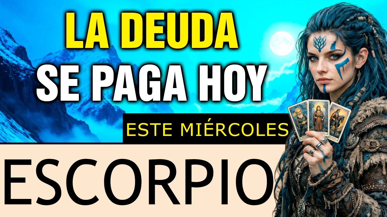 ESCORPIO 😈 tu SILENCIO asusta… ahora COBRAS la DEUDA y ARDE todo 🔥(miércoles 25)
