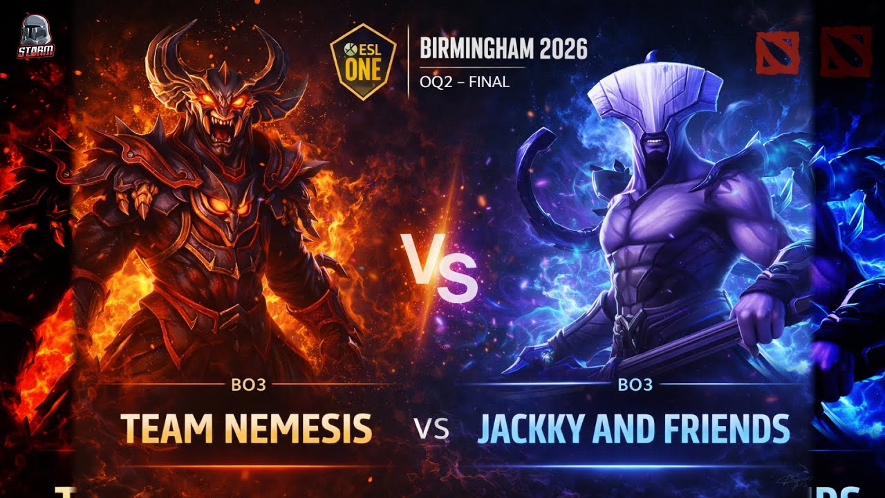 Team Nemesis vs Jackky and friends | ESL One Birmingham 2026, OQ2, Final