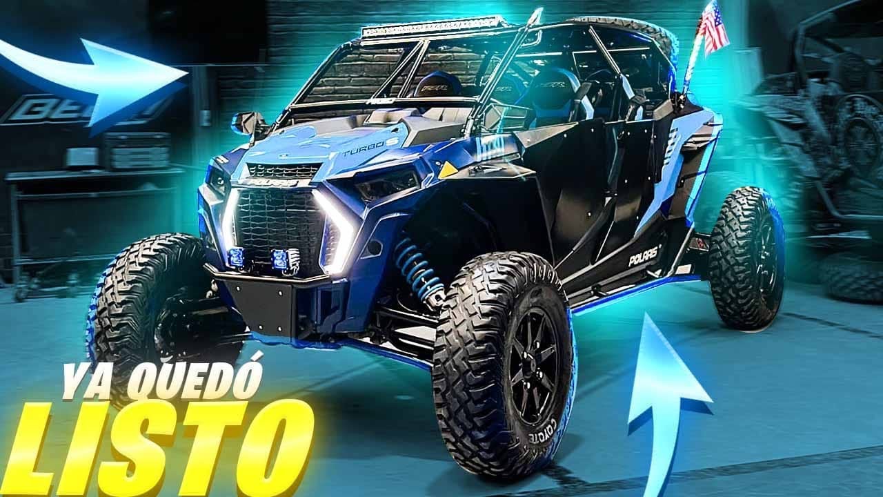 NUEVAS LUCES Y AUDIO A MI RZR *Ya quedó transformado* | ManuelRivera11