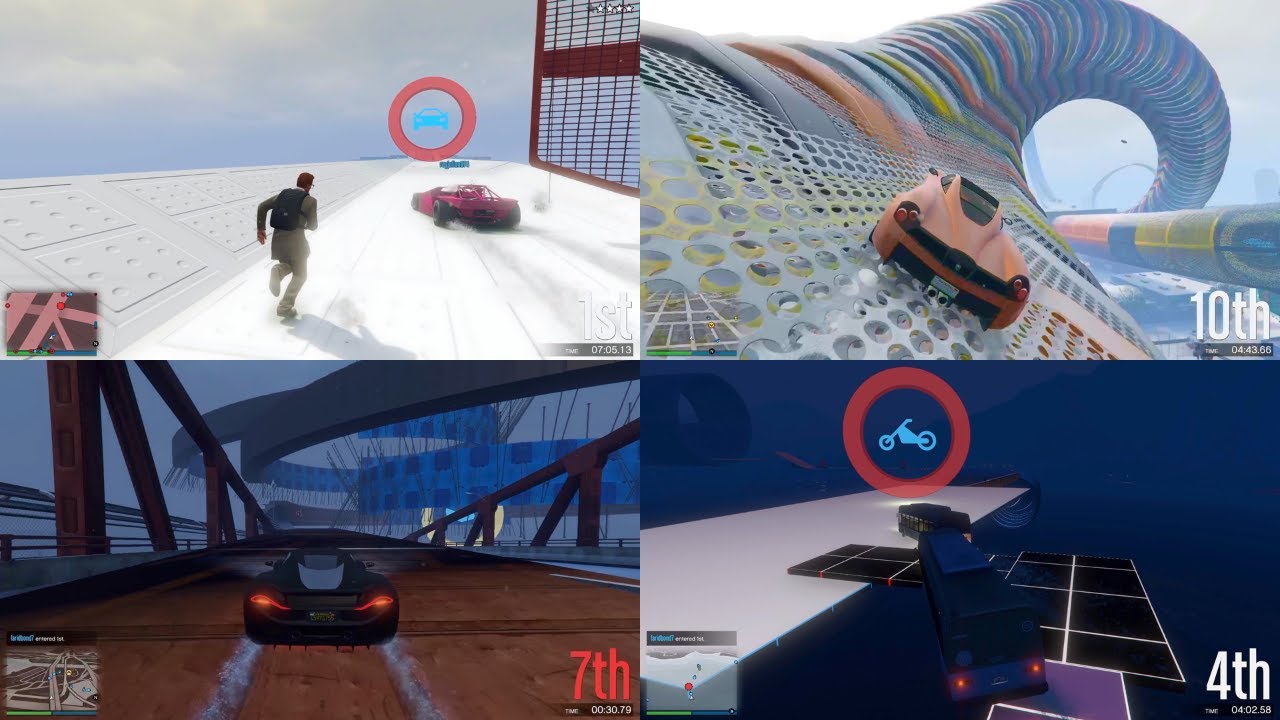 GTA Online Race Playlist 2024 | Face to Face | Wallride | Transform | Off Road