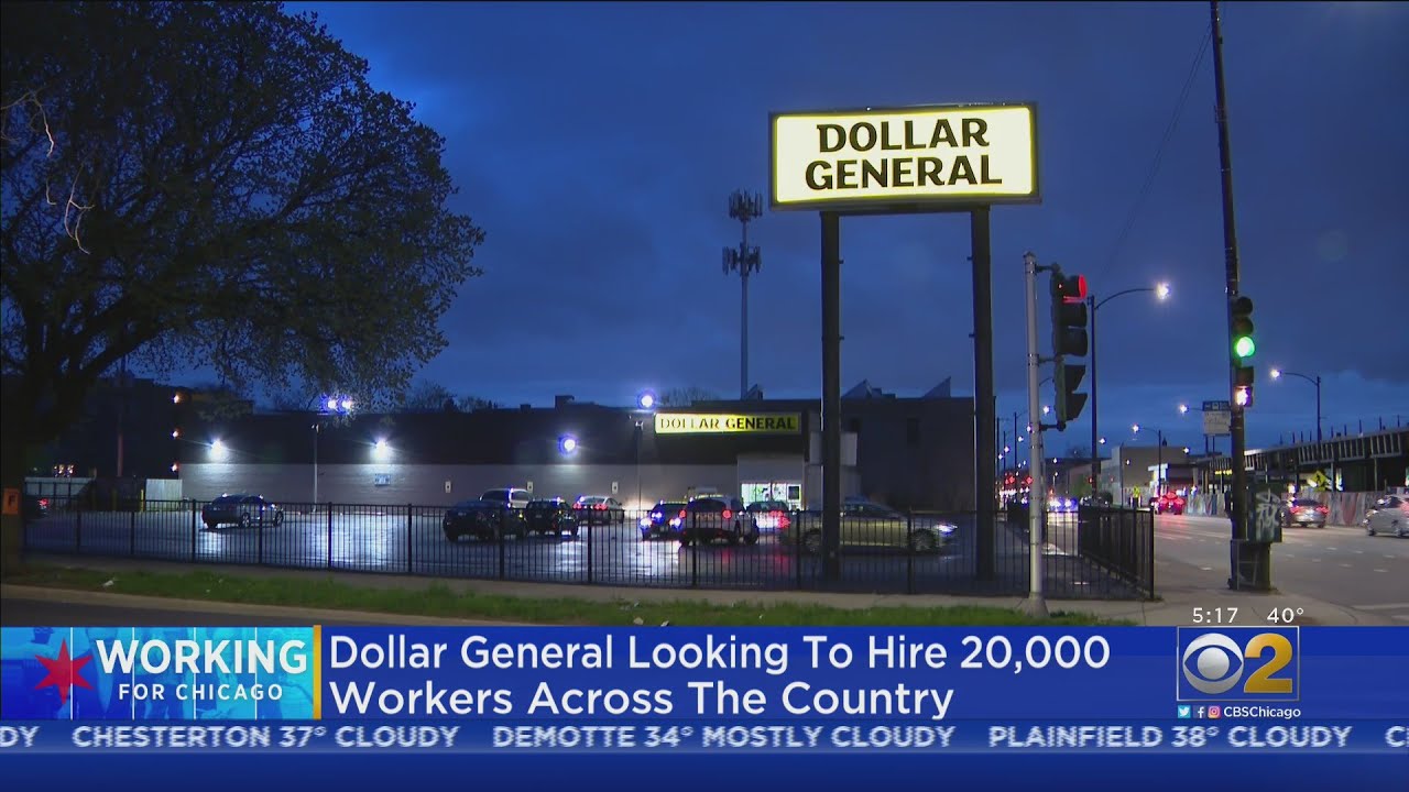 Dollar General Hiring 20,000 Workers Across The Country