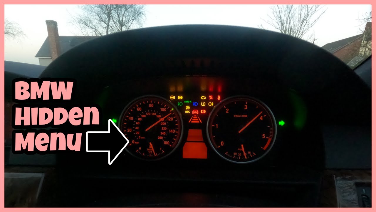 Скрытое меню BMW E60/E90 (температура охлаждающей жидкости, температура двигателя, температура ма...