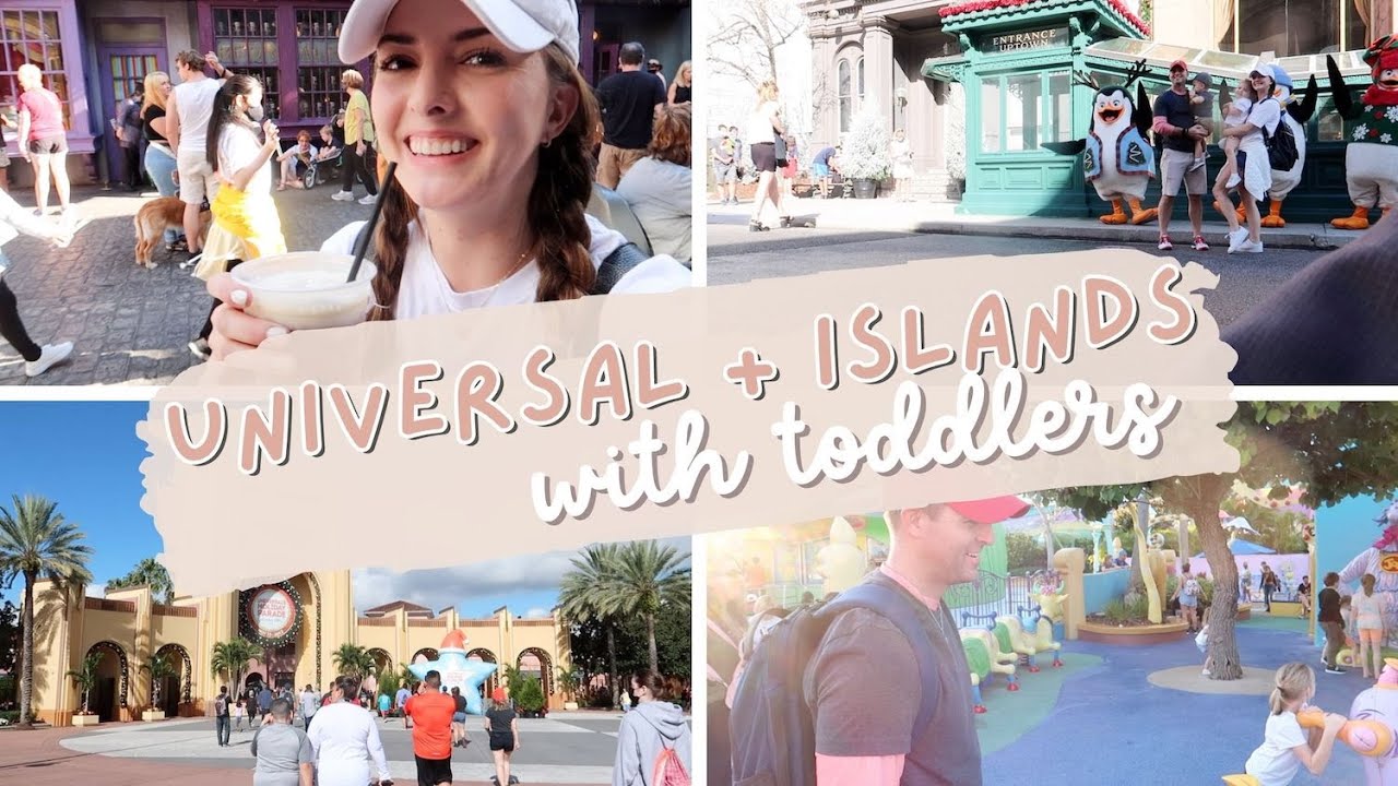 UNIVERSAL STUDIOS + ISLANDS OF ADVENTURE WITH TODDLERS 👦🏼👧🏼 | KAYLA BUELL
