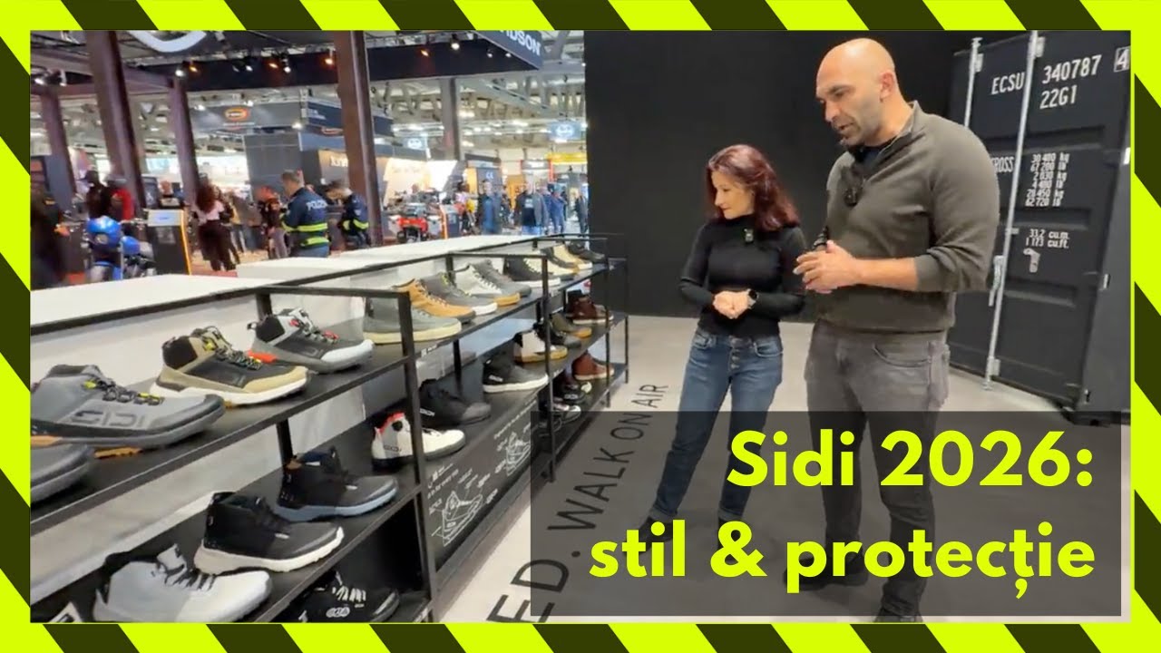 Sidi la EICMA 2025 alături de Alex Pop: cea mai diversificată gamă?