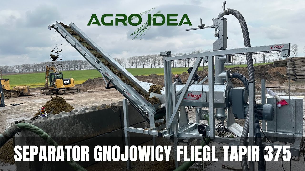 SEPARATOR GNOJOWICY FLIEGL TAPIR 375