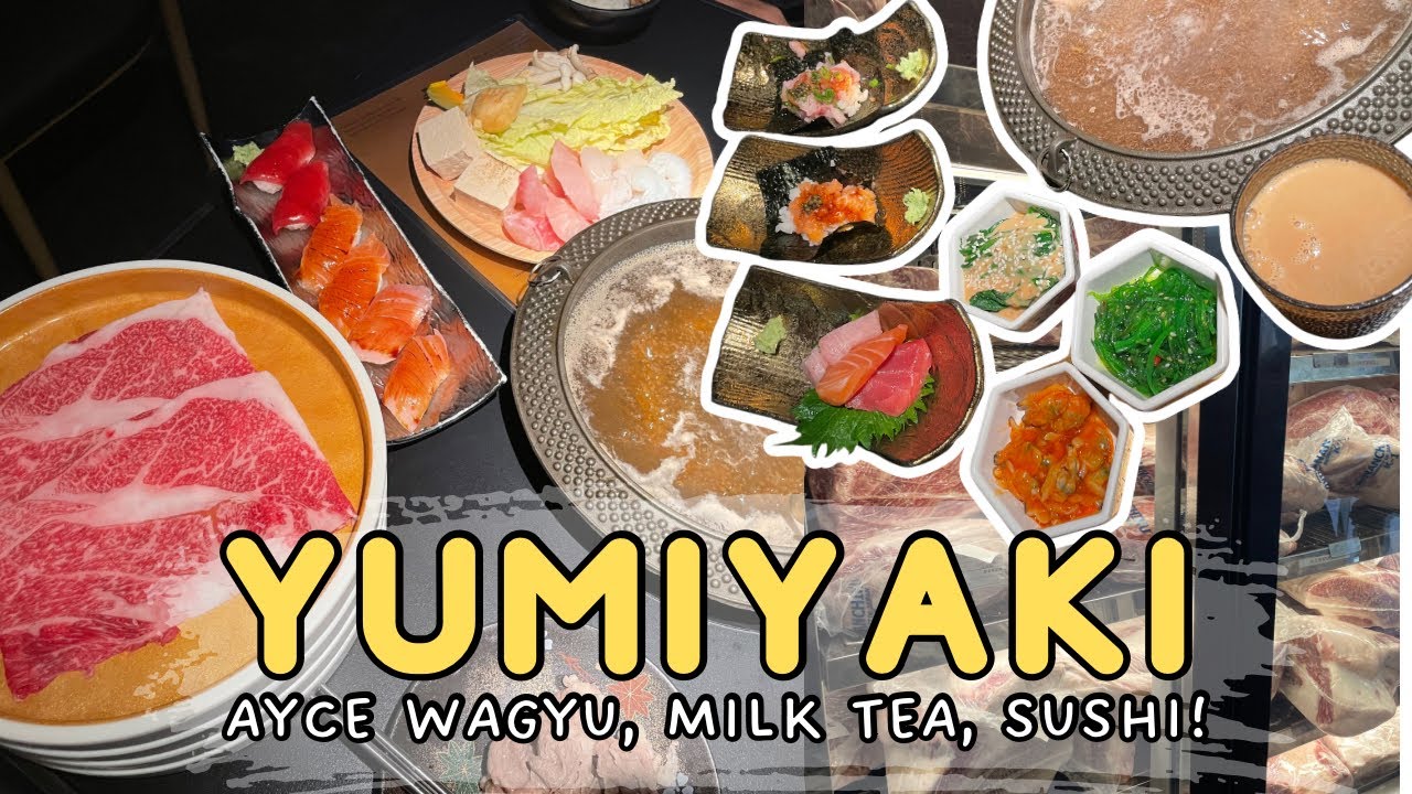 The ONLY Place with UNLIMITED A5 Wagyu, Caviar & Milk Tea