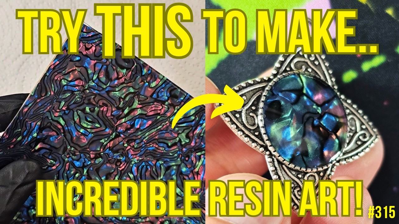 315. Resin Art Looks INCREDIBLE With THIS STUFF!
