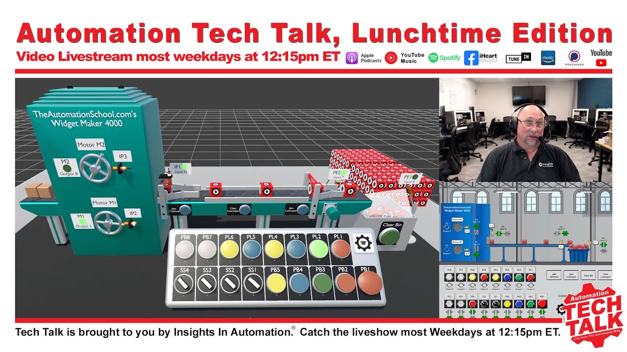 New 3D Virtual Trainer: Automation Tech Talk Livestream