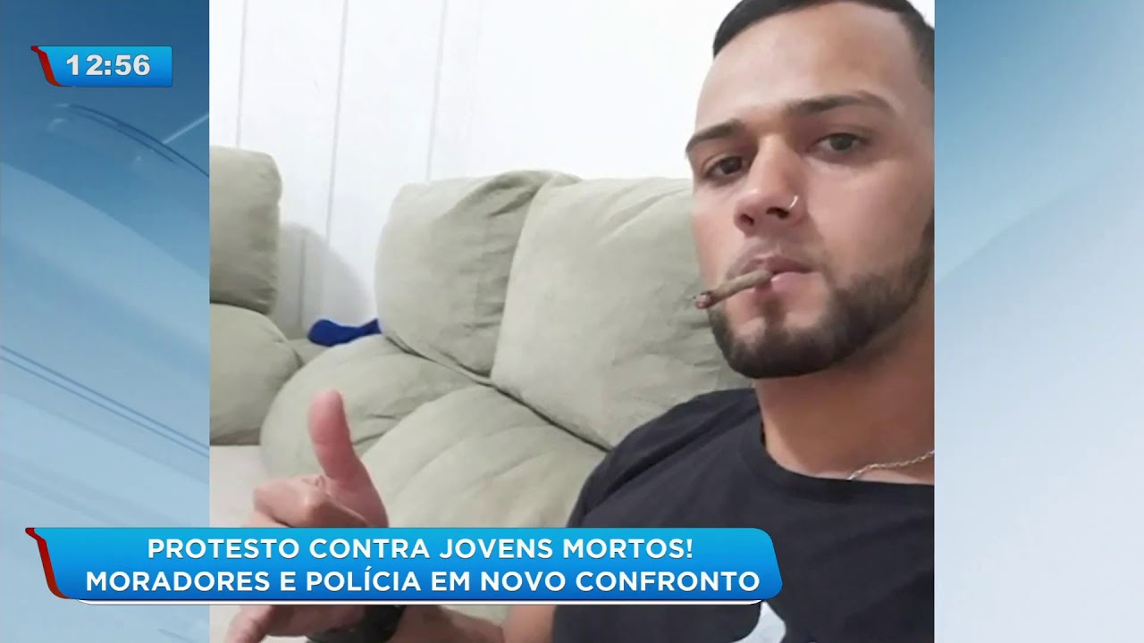Protesto contra jovens mortos: moradores e Polícia em novo confronto