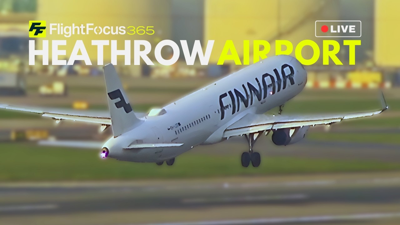 Heathrow Airport Live - Saturday 14th March 2026