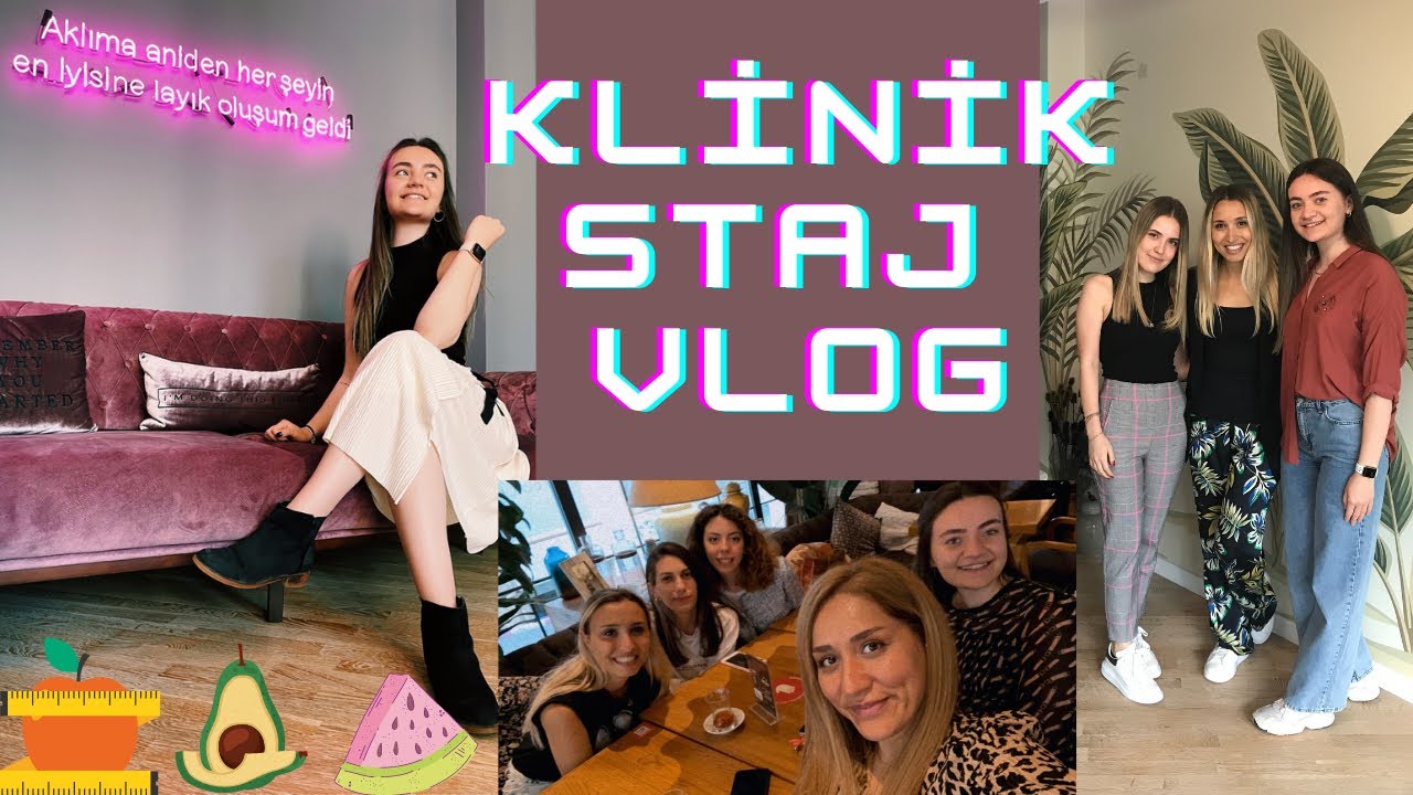 KLİNİK STAJ VLOG / Nilay Keçeci Beslenme ve Diyet Danışma Merkezi / Size bir haberim var!
