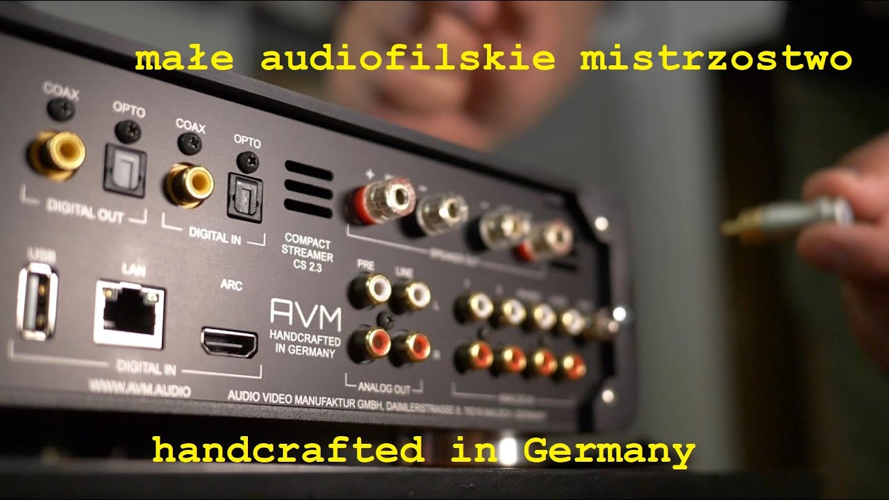 AVM Inspiration CS 2.3 - małe audiofilskie mistrzostwo