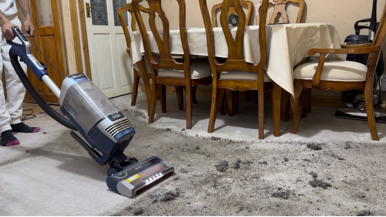 New Shark Stratos Pet Pro Anti Allergen vacuum cleaner - Performance Testing [chaotic]