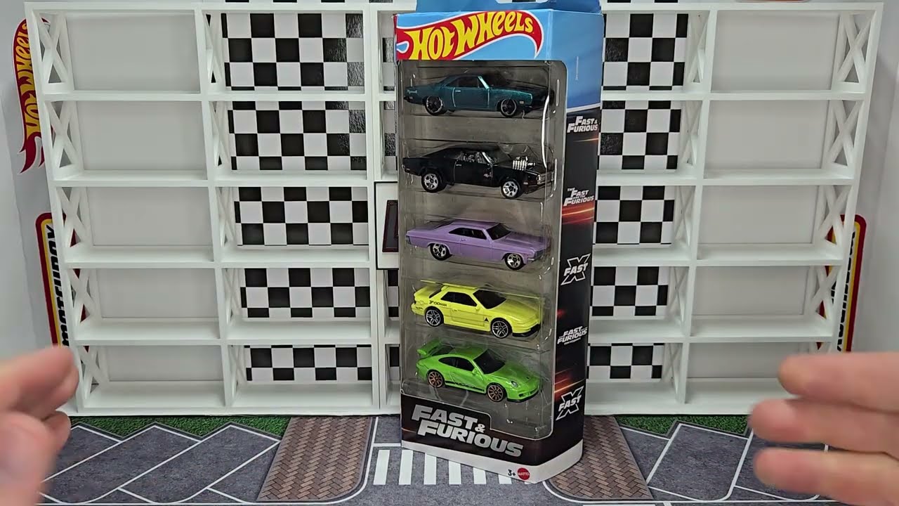 Распаковка: набор Hotwheels Fast And Furious 2025 года из 5 наборов