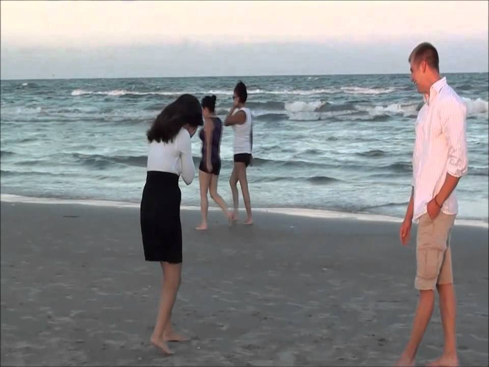 Pedida de mano en la playa