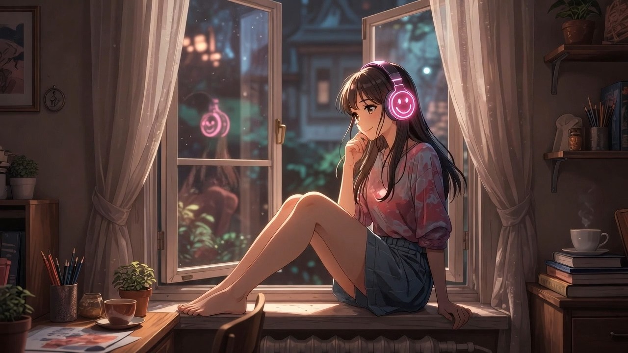 Midnight Focus ✨ Relaxing Piano & Soft Synth Instrumental