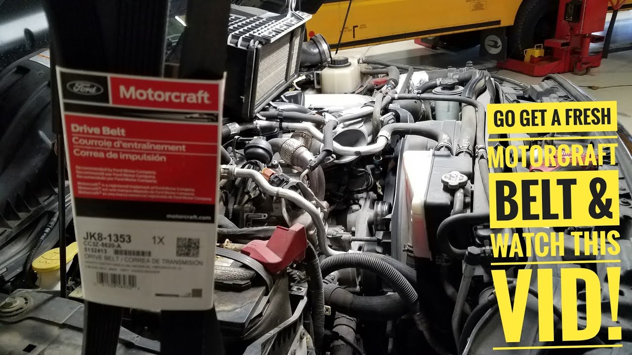 6.7 Ford Diesel BELT replacement