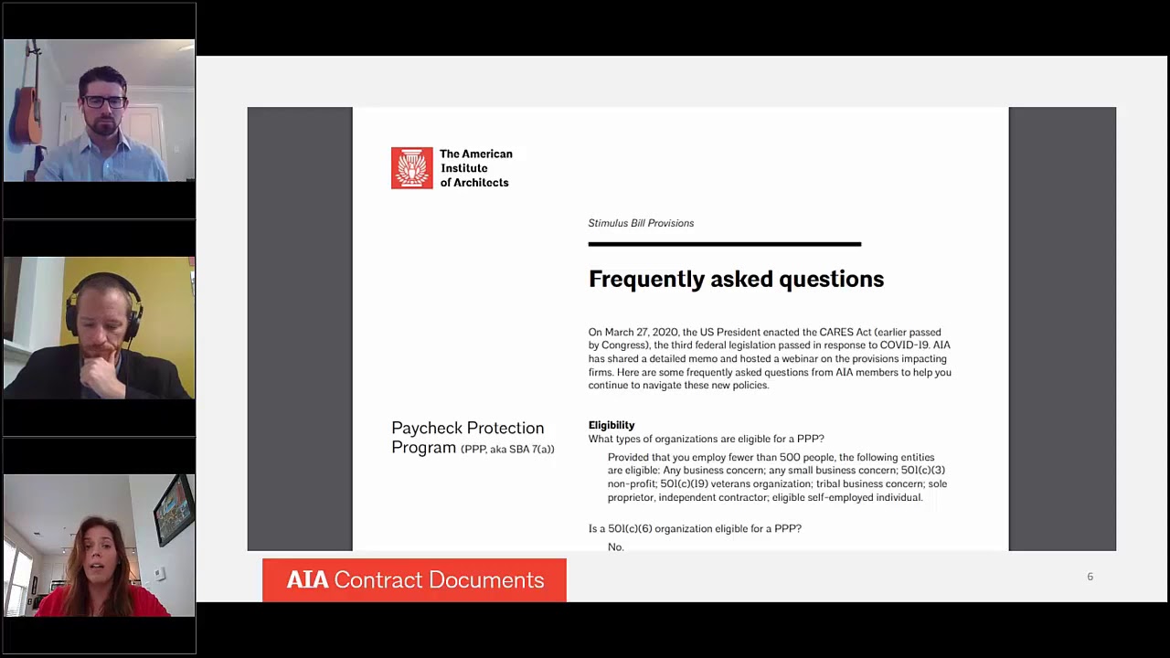 What Architects Need to Know About the CARES Act