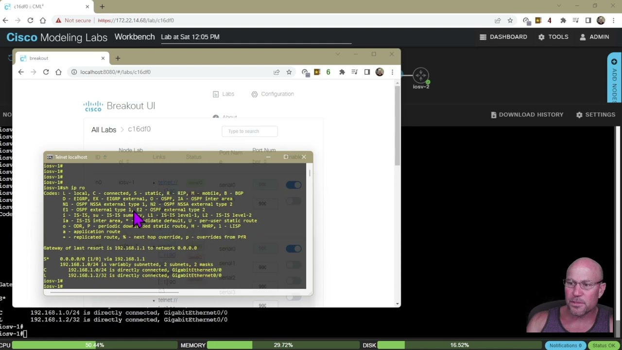 CML Breakout Tool - Putty into CML Nodes